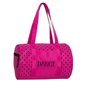 1054 Dots Duffel Pink/Black