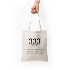 333 - Angel Numbers Tote Bag