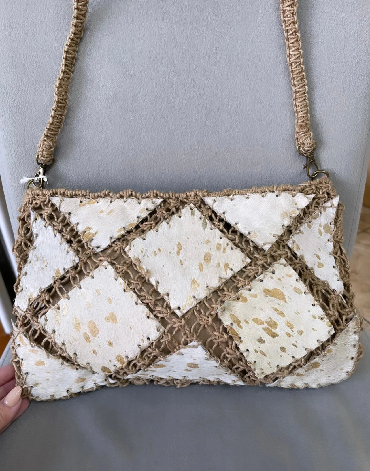 A Print Crossbody