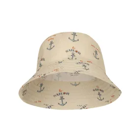 Asnou Bucket Hat in Ancre by Konges Sløjd - Last One In Stock - 12-18 Months