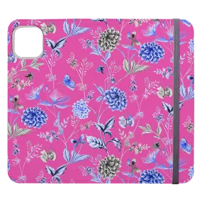 Blue Jam Pink Wallet case