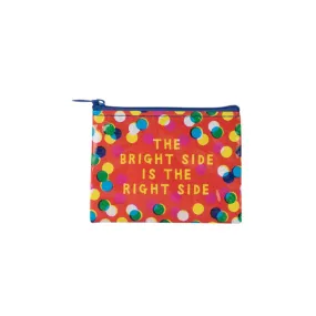 BLUE Q COIN PURSE BRIGHT SIDE