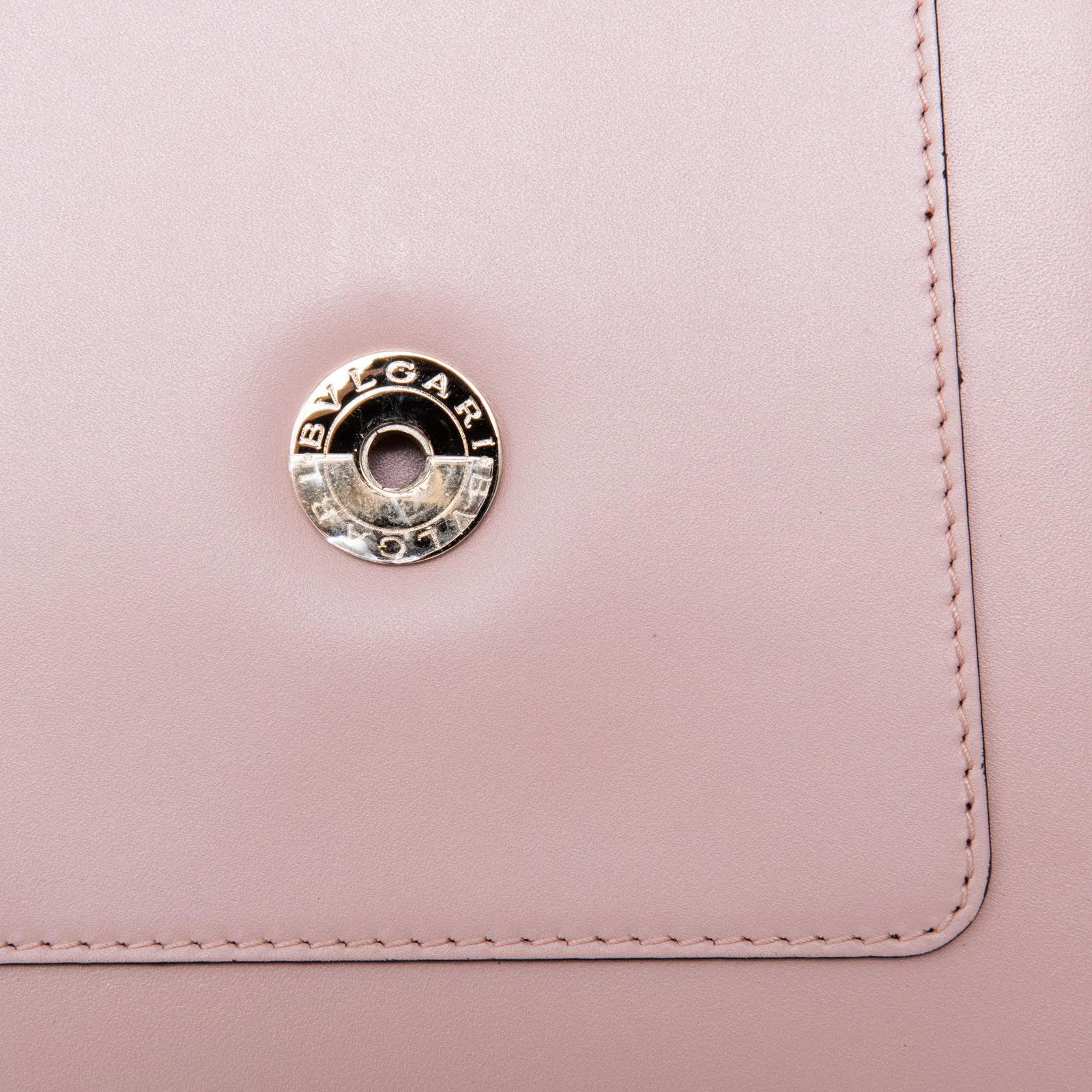 Bvlgari Serpenti Forever Blush Pink Leather Bag