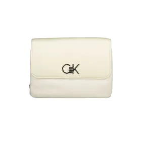 Calvin Klein Beige Polyester Handbag