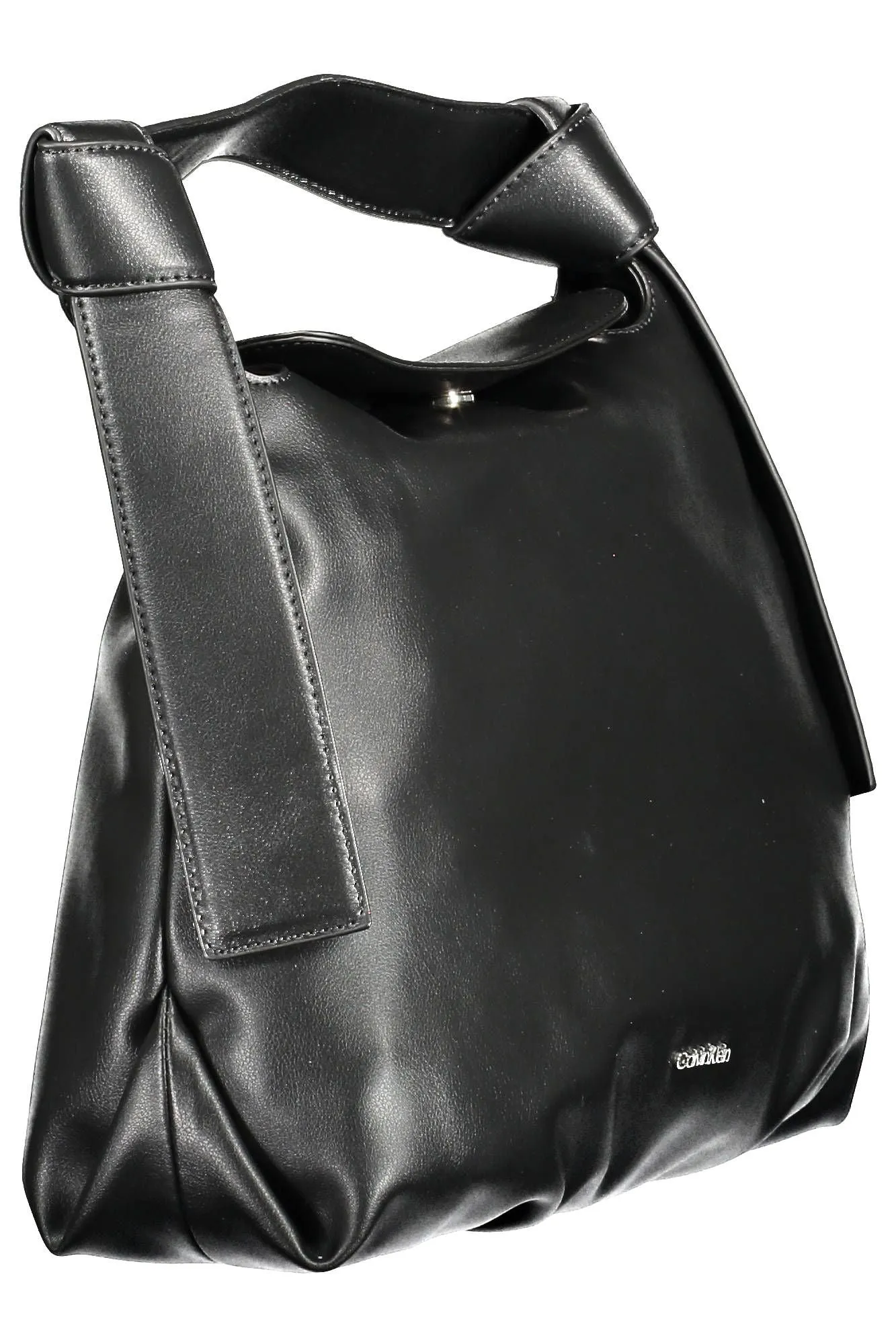 Calvin Klein Chic Contrast Detail Black Handbag