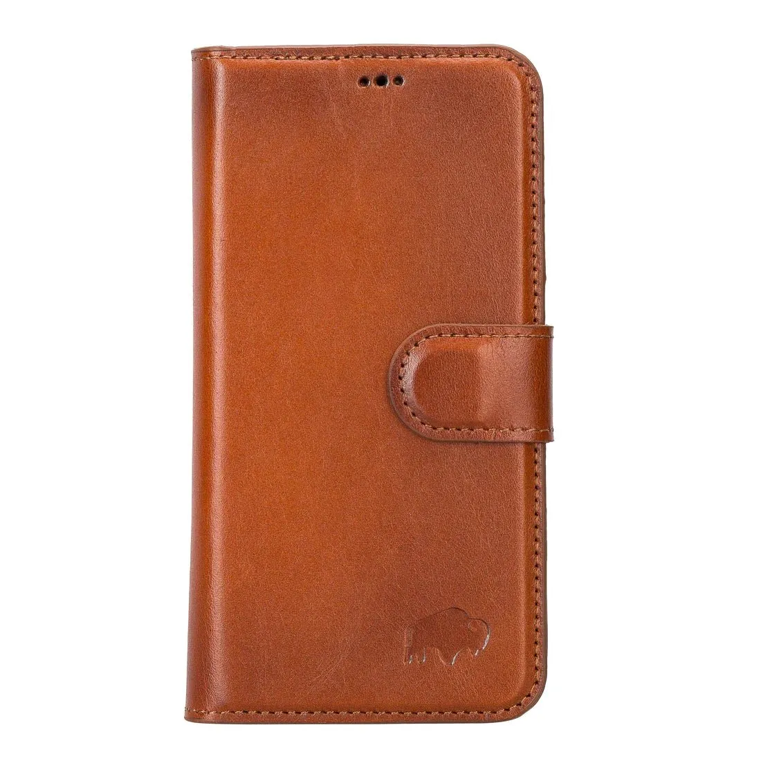 Carter iPhone 16 Pro Wallet Case, Burnished Tan