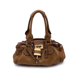 Chloe Beige Tan Leather Paddington Bag Tote Satchel Handbag