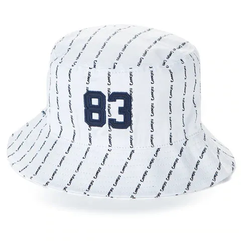 Cookies 'Puttin In Work' Cotton Canvas Bucket Hat (White) 1558X6119