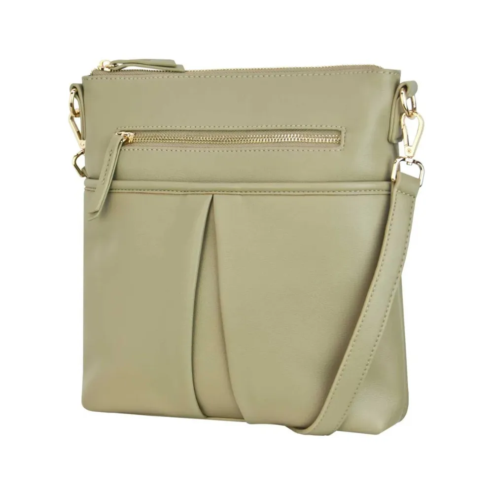 Espe Simone Green Crossbody Bag (Women's)