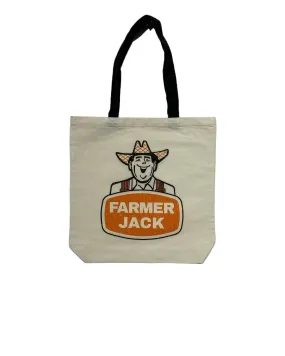 Ink Detroit Vintage - Farmer Jack Tote Bag - Natural