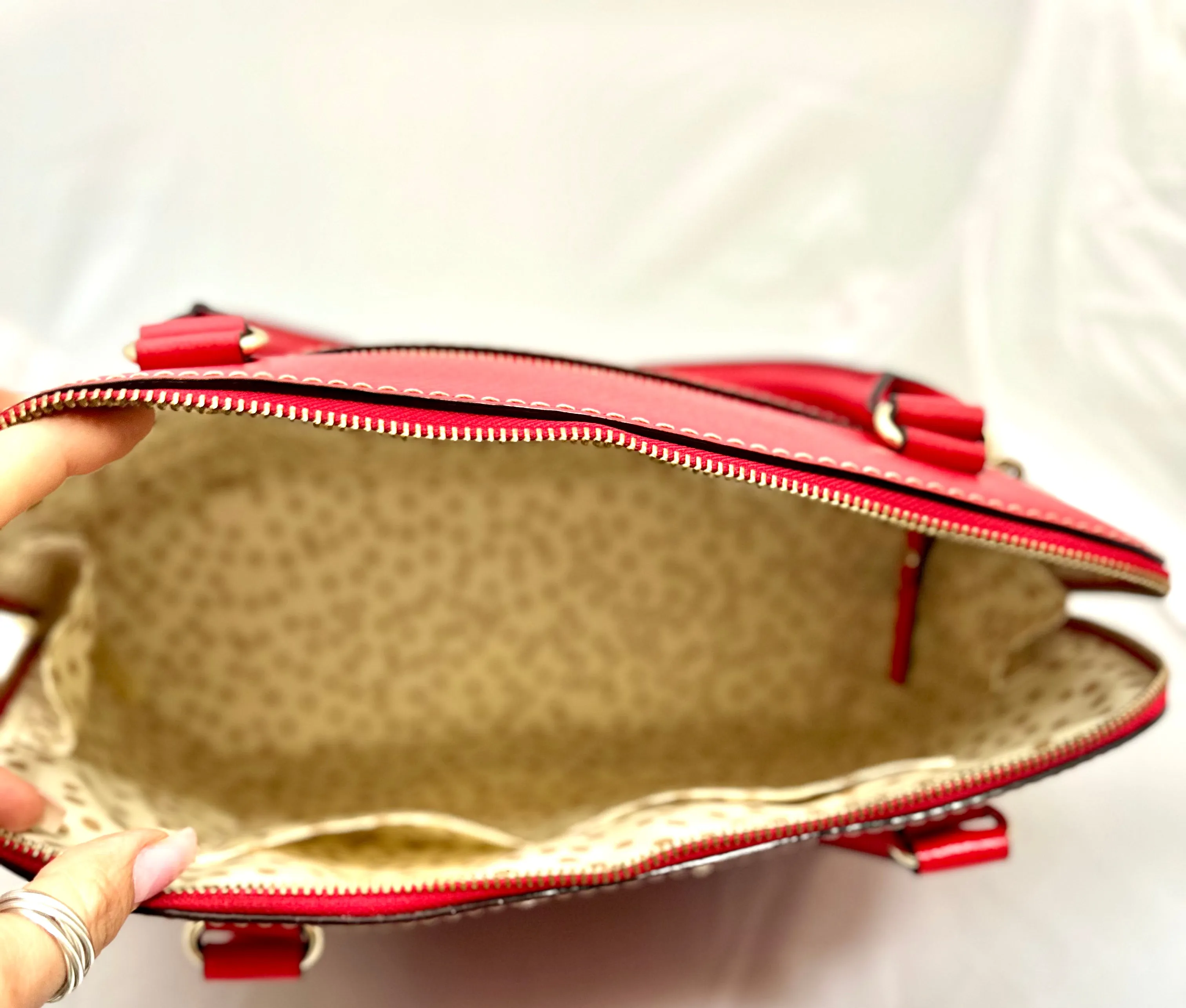 KATE SPADE NEW YORK LEATHER SHOULDER BAG (preowned)