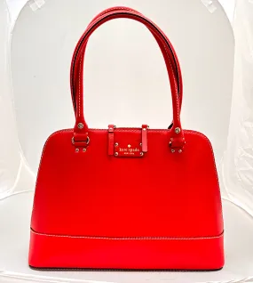 KATE SPADE NEW YORK LEATHER SHOULDER BAG (preowned)