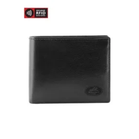 Mancini Men’S Leather Center Wing Wallet Manchester