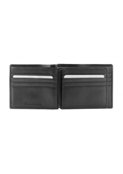 Mancini Men’S Leather Center Wing Wallet Manchester