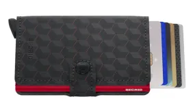 Secrid Mini Wallet Optical Black & Red