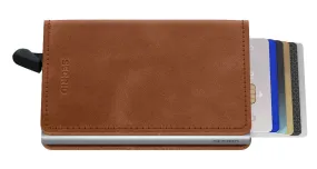 Secrid Slim Wallet Vintage Cognac-Silver