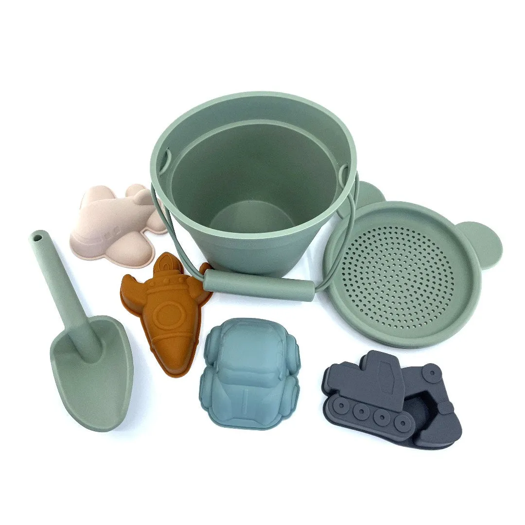 SILICONE BUCKET SETS - 2 COLOURS