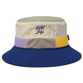 The Quiet Life - Nylon Ripstop Mesh Bucket Hat (Multi)